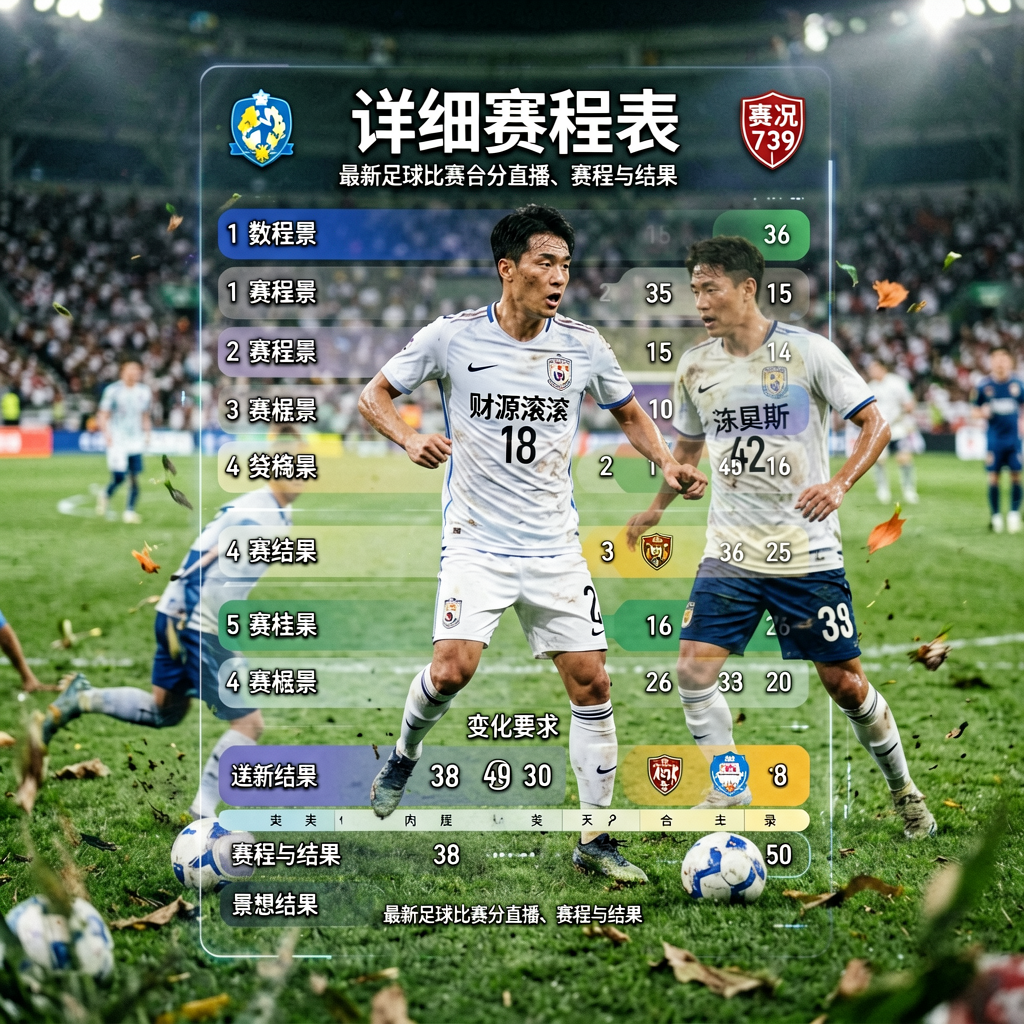 详细赛程表